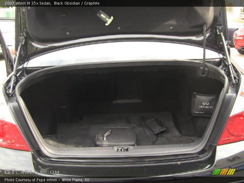 Black Obsidian / Graphite 2007 Infiniti M 35x Sedan
