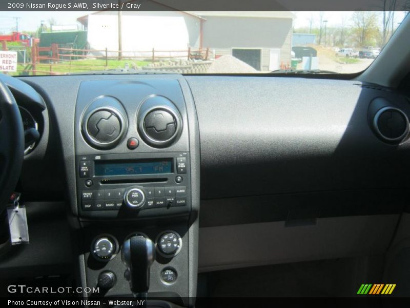 Silver Ice / Gray 2009 Nissan Rogue S AWD