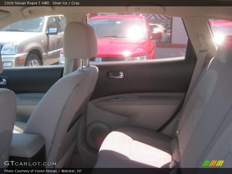 Silver Ice / Gray 2009 Nissan Rogue S AWD