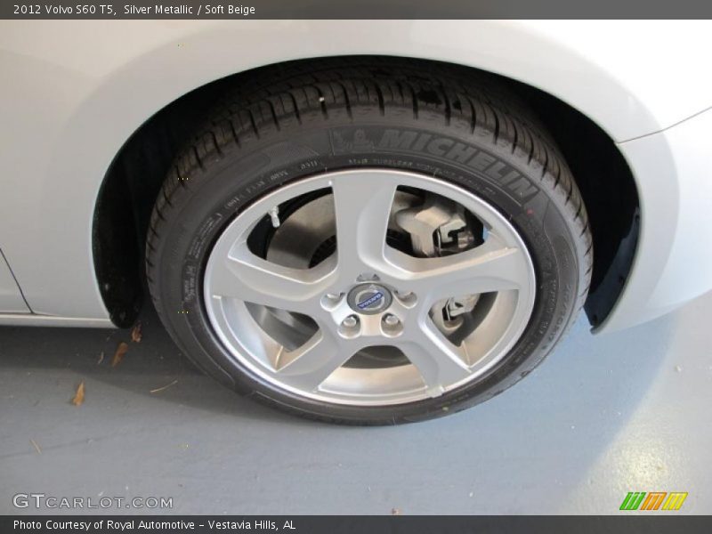 Silver Metallic / Soft Beige 2012 Volvo S60 T5