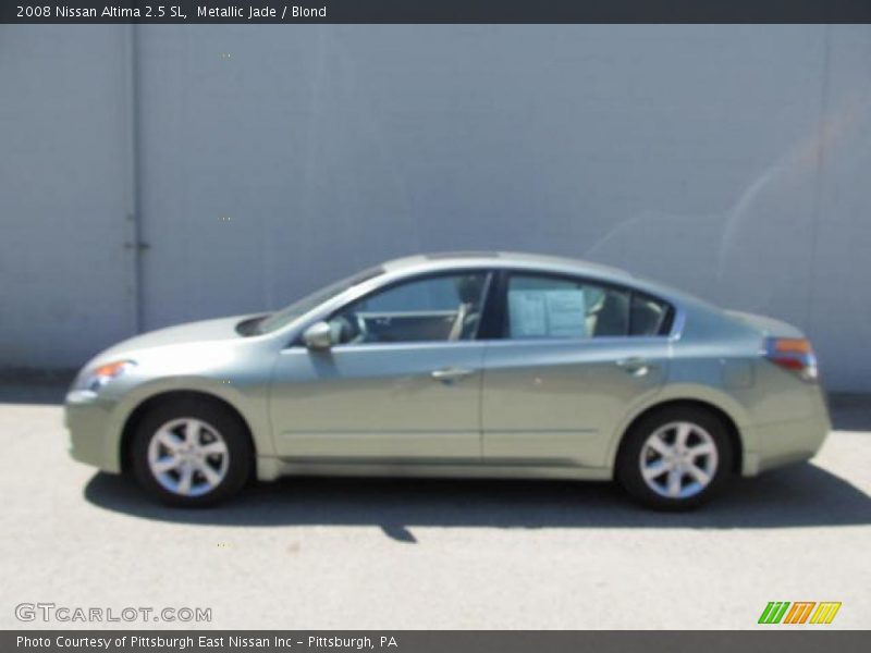Metallic Jade / Blond 2008 Nissan Altima 2.5 SL