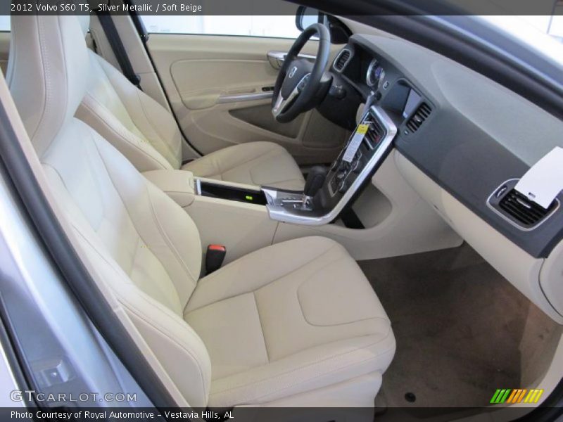 Silver Metallic / Soft Beige 2012 Volvo S60 T5