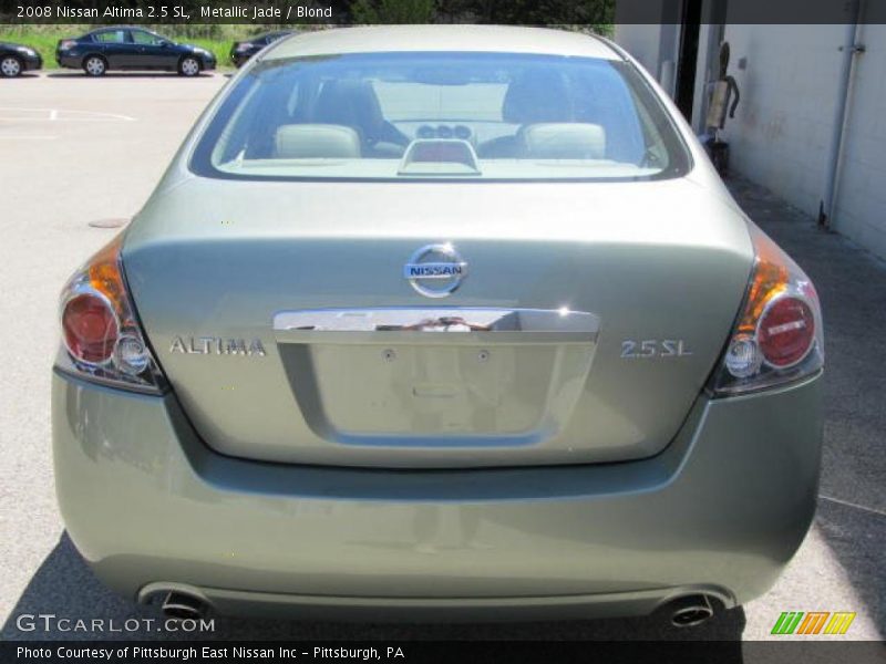 Metallic Jade / Blond 2008 Nissan Altima 2.5 SL