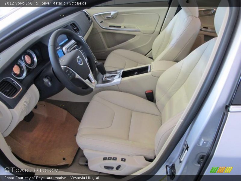 Silver Metallic / Soft Beige 2012 Volvo S60 T5