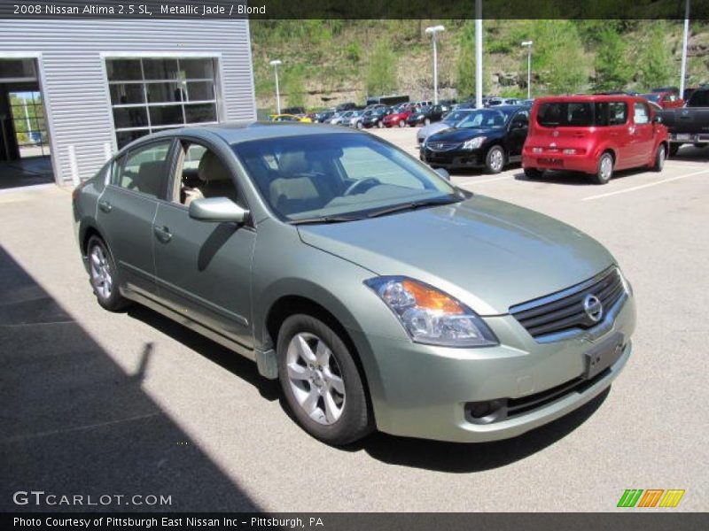 Metallic Jade / Blond 2008 Nissan Altima 2.5 SL