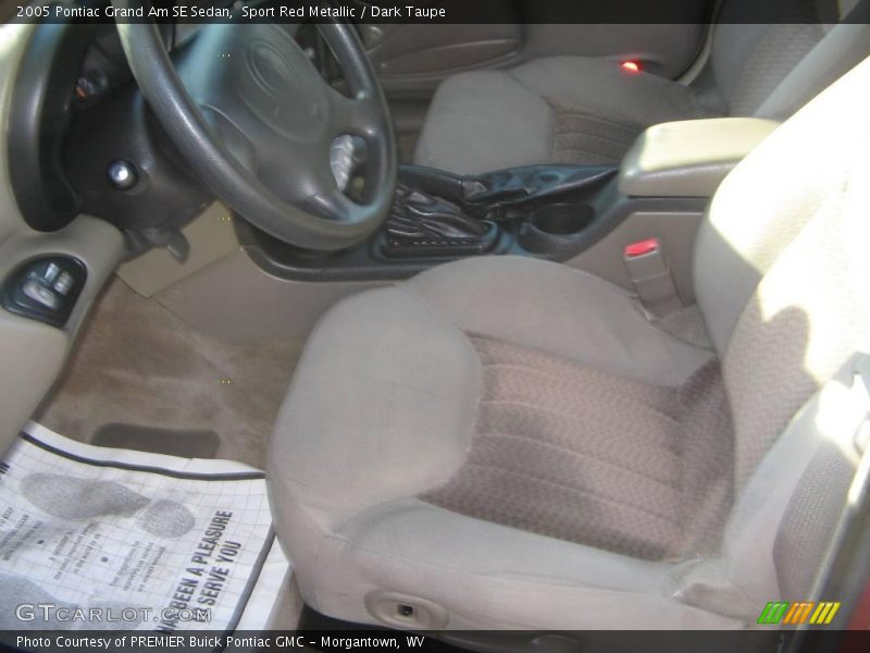 Sport Red Metallic / Dark Taupe 2005 Pontiac Grand Am SE Sedan