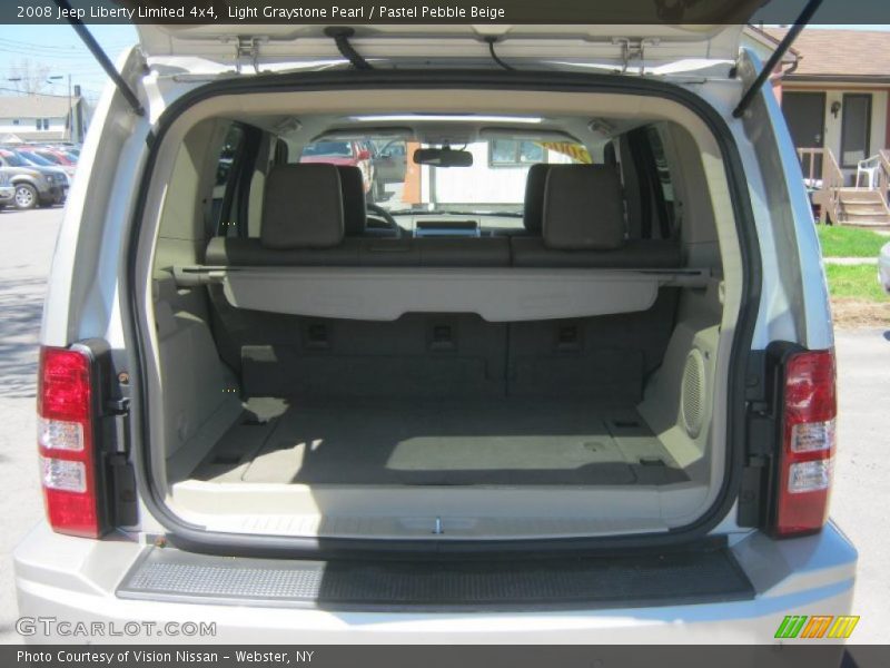 Light Graystone Pearl / Pastel Pebble Beige 2008 Jeep Liberty Limited 4x4