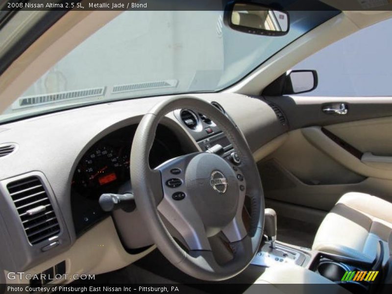 Metallic Jade / Blond 2008 Nissan Altima 2.5 SL