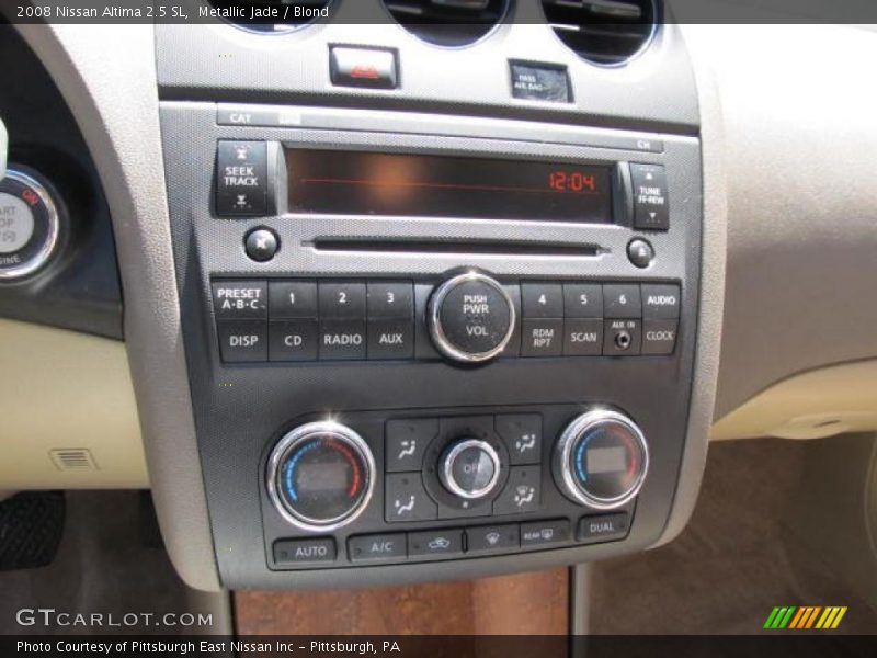 Metallic Jade / Blond 2008 Nissan Altima 2.5 SL