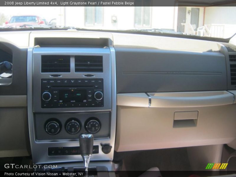 Light Graystone Pearl / Pastel Pebble Beige 2008 Jeep Liberty Limited 4x4