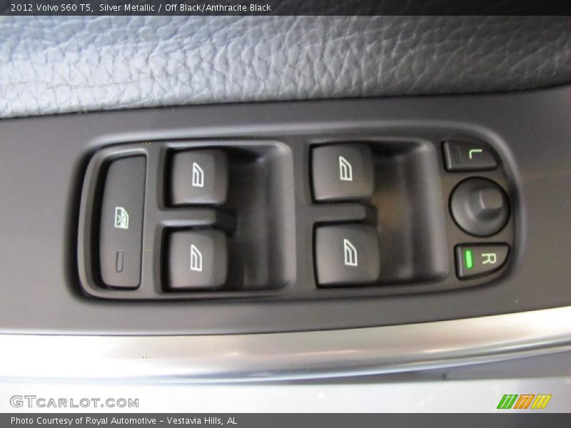 Silver Metallic / Off Black/Anthracite Black 2012 Volvo S60 T5