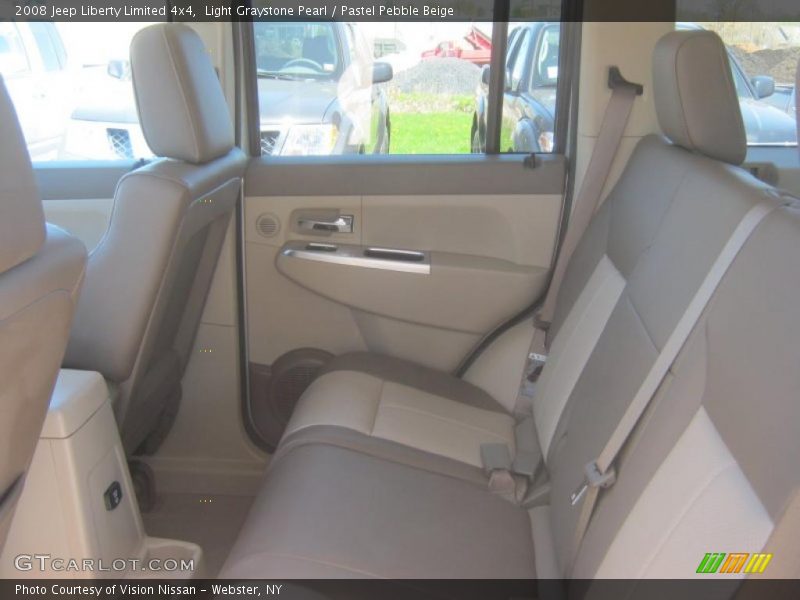 Light Graystone Pearl / Pastel Pebble Beige 2008 Jeep Liberty Limited 4x4