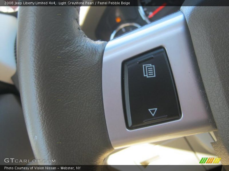 Light Graystone Pearl / Pastel Pebble Beige 2008 Jeep Liberty Limited 4x4
