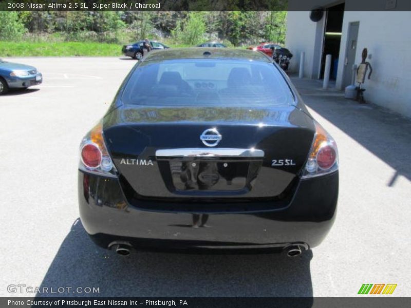 Super Black / Charcoal 2008 Nissan Altima 2.5 SL