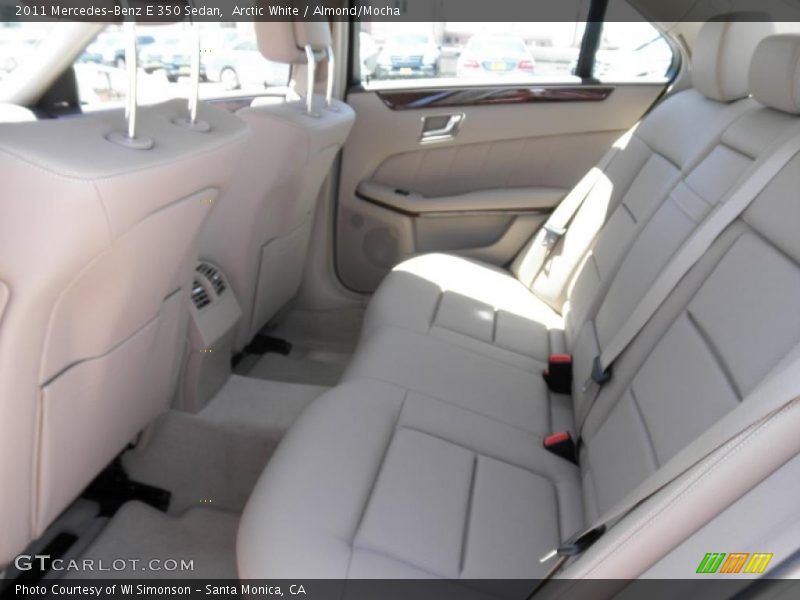Arctic White / Almond/Mocha 2011 Mercedes-Benz E 350 Sedan