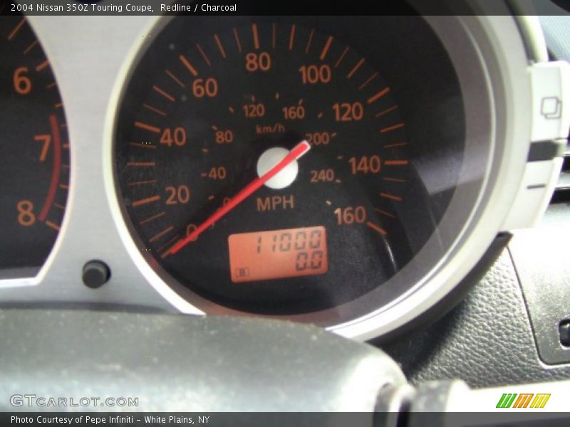Redline / Charcoal 2004 Nissan 350Z Touring Coupe
