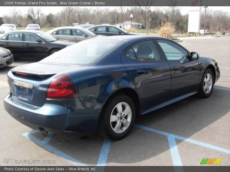 Blue Green Crystal / Ebony 2006 Pontiac Grand Prix Sedan