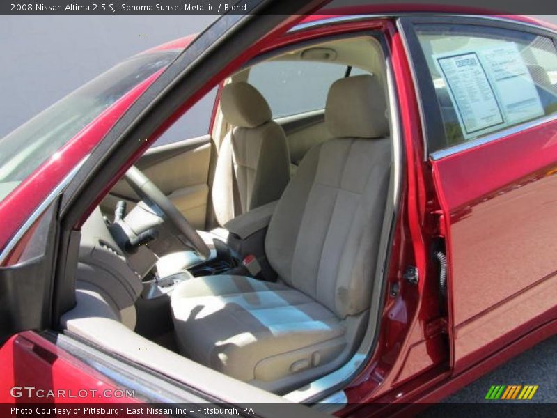 Sonoma Sunset Metallic / Blond 2008 Nissan Altima 2.5 S