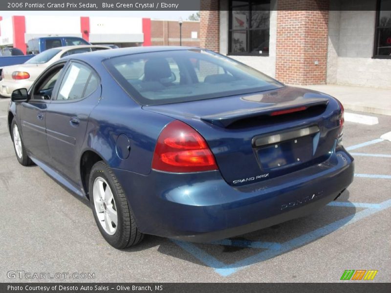 Blue Green Crystal / Ebony 2006 Pontiac Grand Prix Sedan