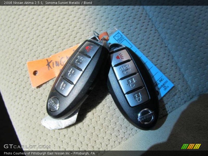 Sonoma Sunset Metallic / Blond 2008 Nissan Altima 2.5 S