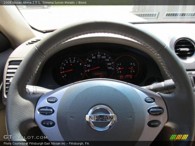 Sonoma Sunset Metallic / Blond 2008 Nissan Altima 2.5 S