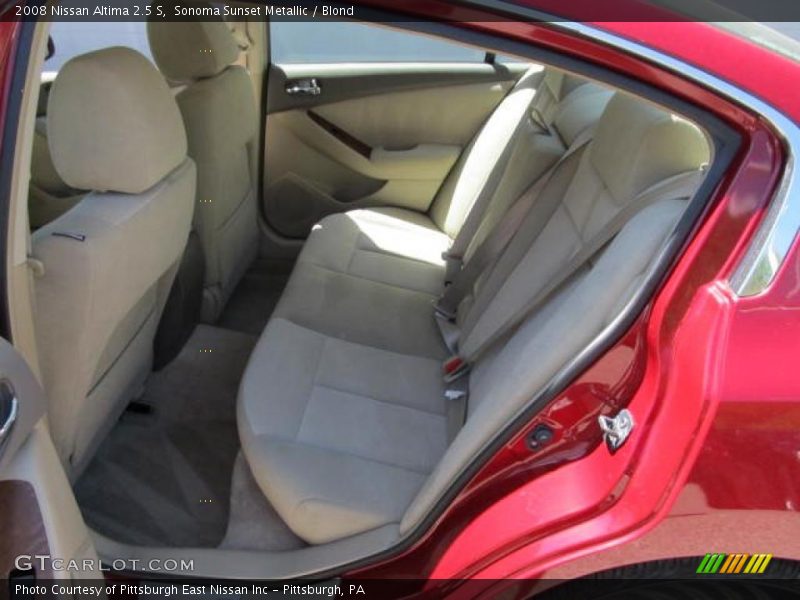 Sonoma Sunset Metallic / Blond 2008 Nissan Altima 2.5 S