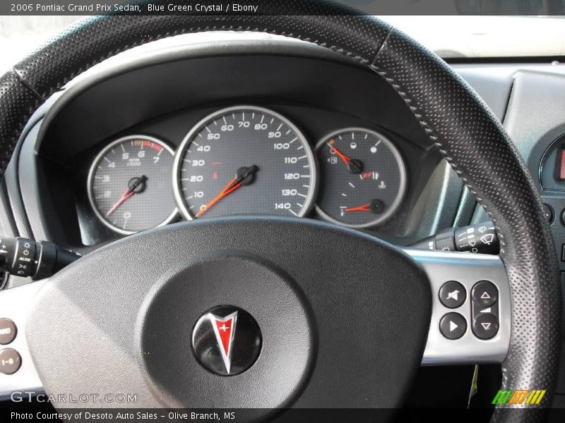 Blue Green Crystal / Ebony 2006 Pontiac Grand Prix Sedan