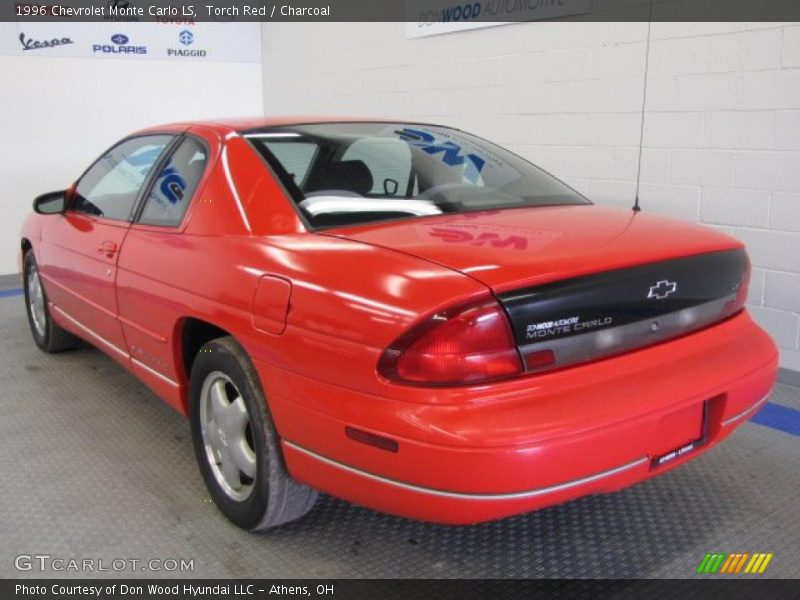 Torch Red / Charcoal 1996 Chevrolet Monte Carlo LS