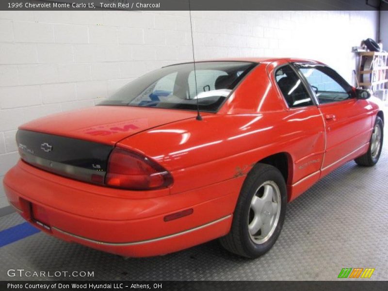 Torch Red / Charcoal 1996 Chevrolet Monte Carlo LS