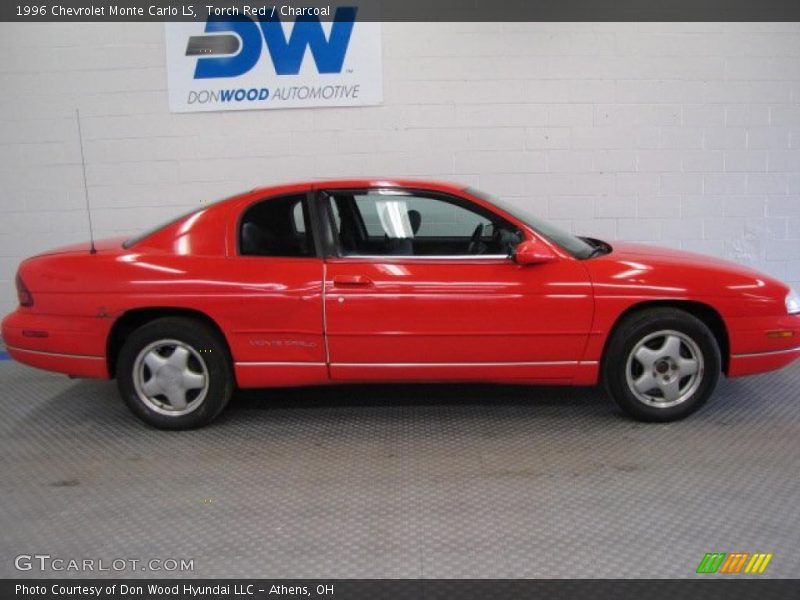 Torch Red / Charcoal 1996 Chevrolet Monte Carlo LS