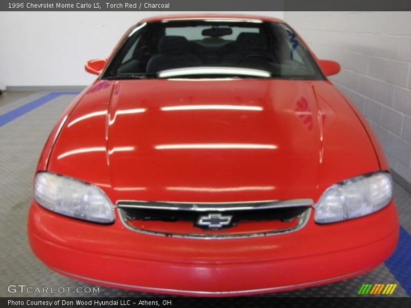 Torch Red / Charcoal 1996 Chevrolet Monte Carlo LS
