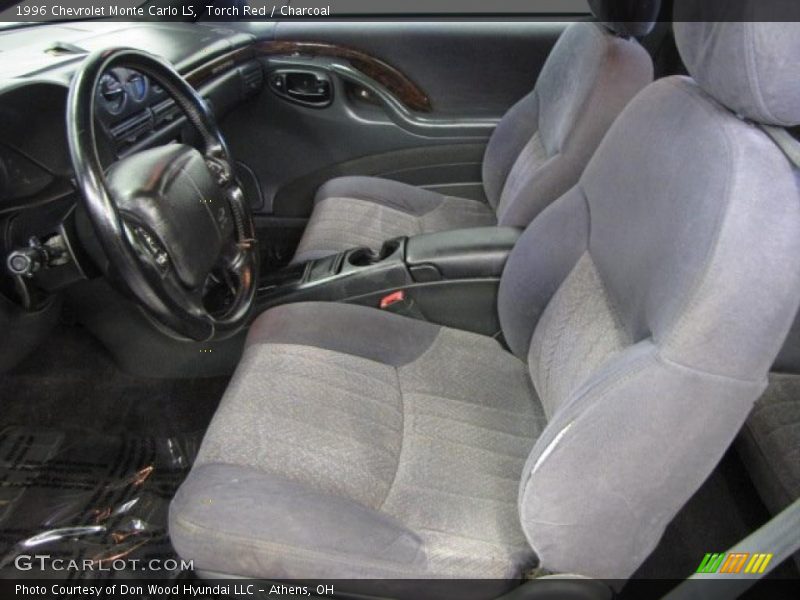 Torch Red / Charcoal 1996 Chevrolet Monte Carlo LS