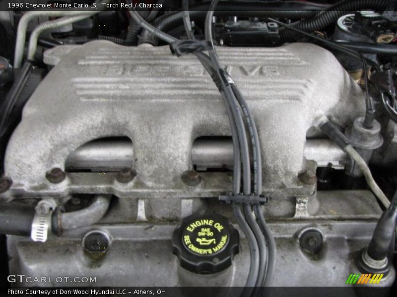 Torch Red / Charcoal 1996 Chevrolet Monte Carlo LS