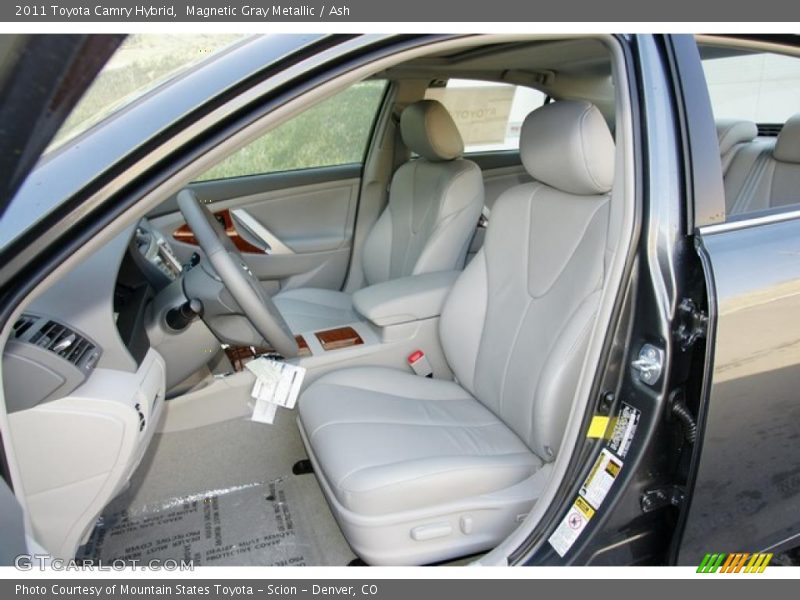  2011 Camry Hybrid Ash Interior