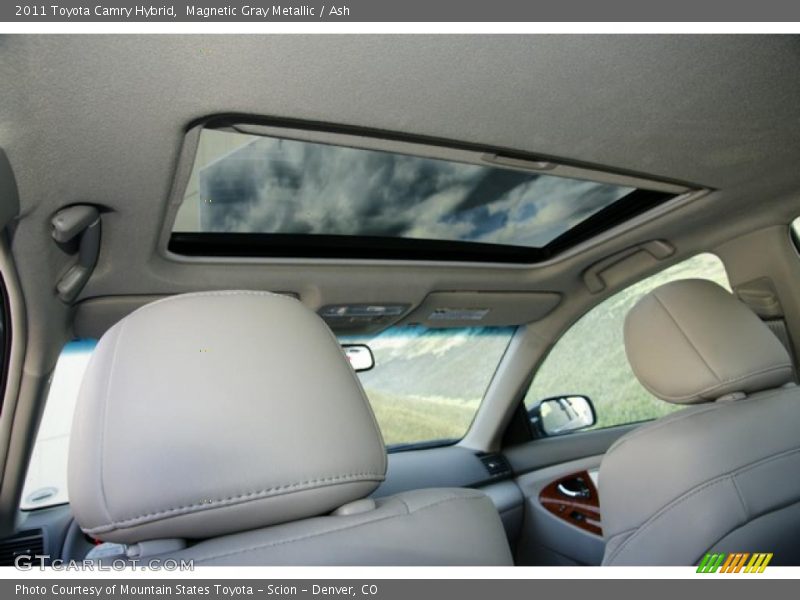 Magnetic Gray Metallic / Ash 2011 Toyota Camry Hybrid