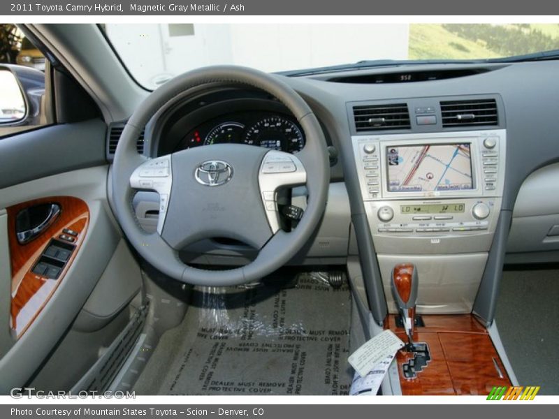 Dashboard of 2011 Camry Hybrid