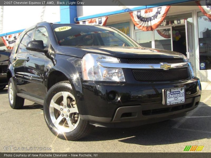 Black / Light Gray 2007 Chevrolet Equinox LT AWD