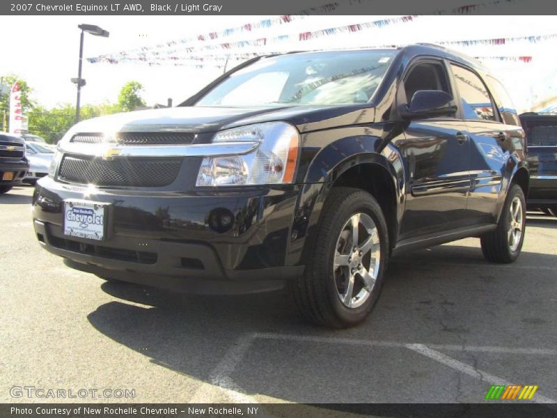 Black / Light Gray 2007 Chevrolet Equinox LT AWD