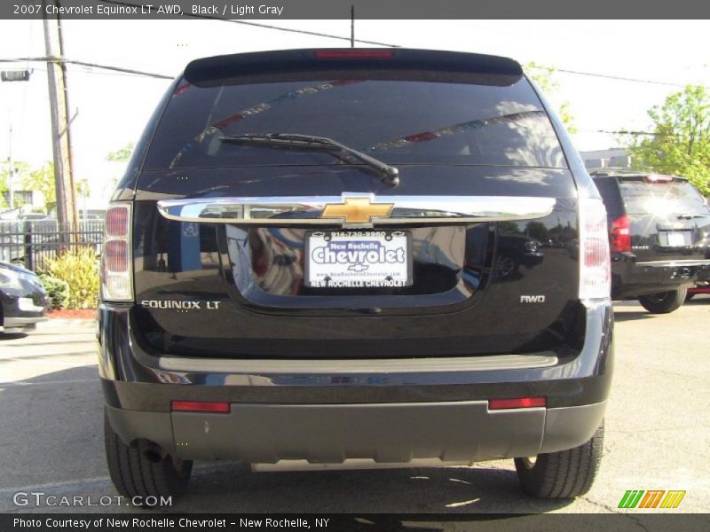 Black / Light Gray 2007 Chevrolet Equinox LT AWD