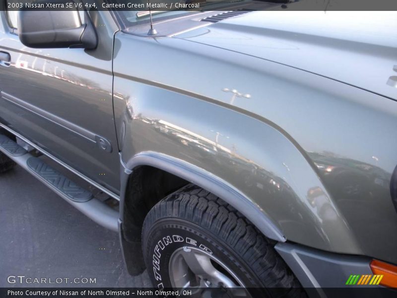 Canteen Green Metallic / Charcoal 2003 Nissan Xterra SE V6 4x4