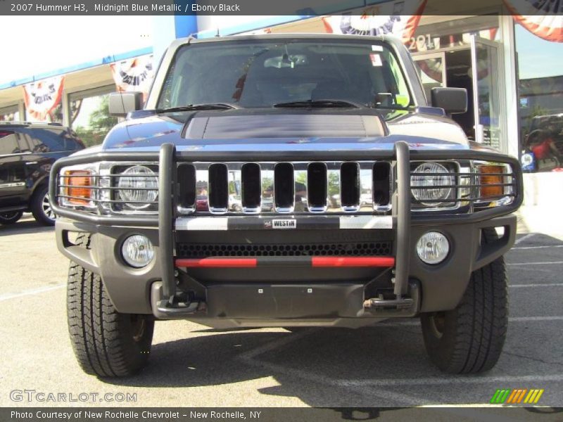 Midnight Blue Metallic / Ebony Black 2007 Hummer H3