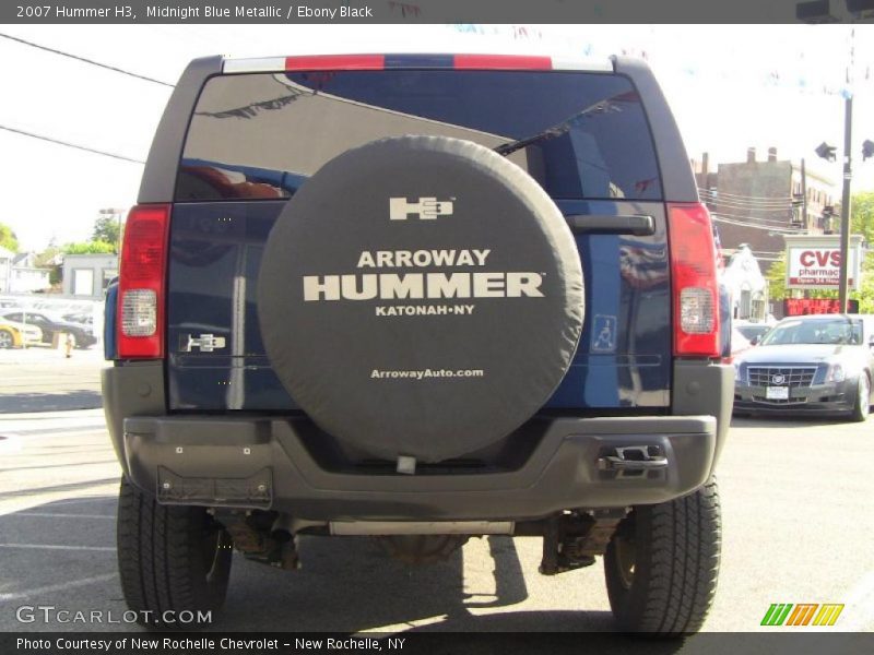Midnight Blue Metallic / Ebony Black 2007 Hummer H3