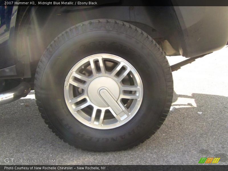 Midnight Blue Metallic / Ebony Black 2007 Hummer H3