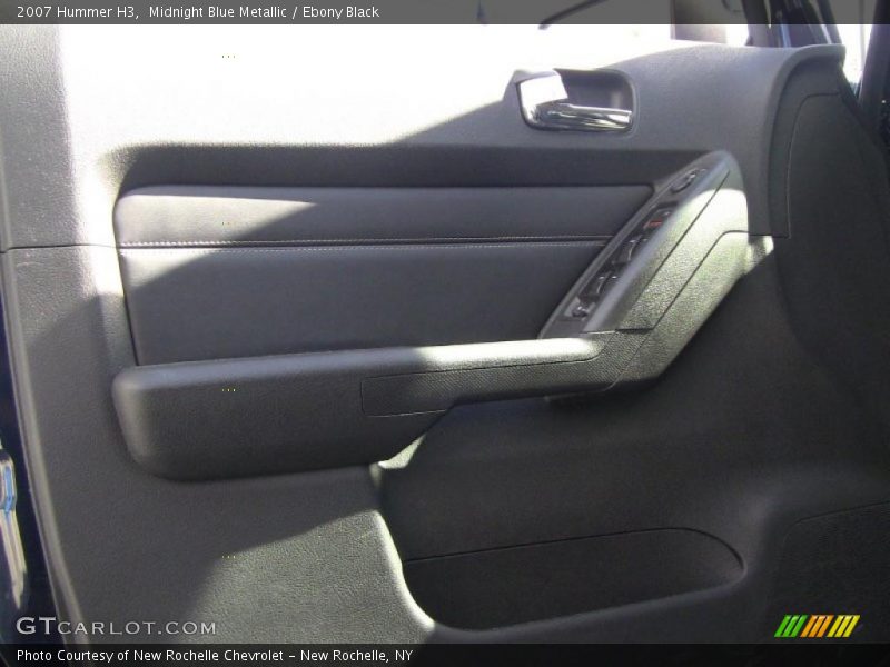 Midnight Blue Metallic / Ebony Black 2007 Hummer H3
