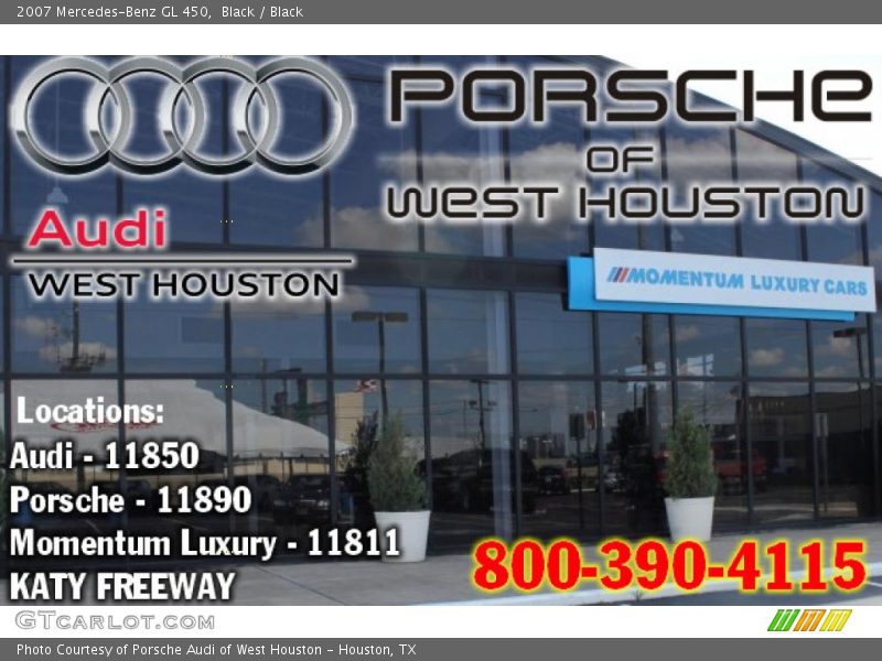 Black / Black 2007 Mercedes-Benz GL 450