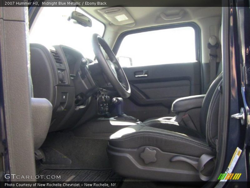 Midnight Blue Metallic / Ebony Black 2007 Hummer H3