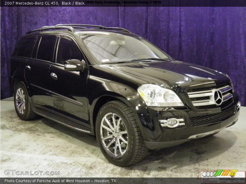 Black / Black 2007 Mercedes-Benz GL 450