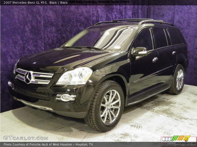 Black / Black 2007 Mercedes-Benz GL 450