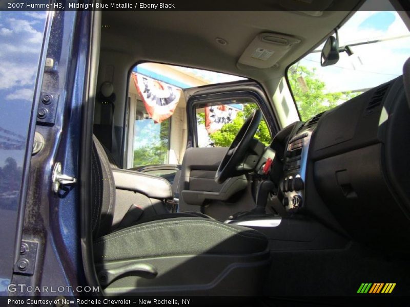 Midnight Blue Metallic / Ebony Black 2007 Hummer H3