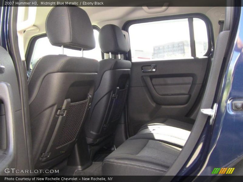 Midnight Blue Metallic / Ebony Black 2007 Hummer H3